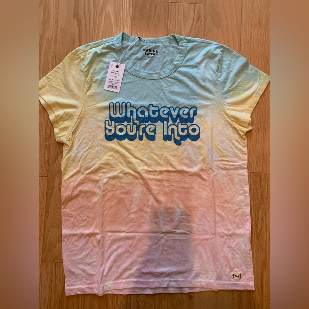 Marine Layer Pastel Tie-Dye Tee